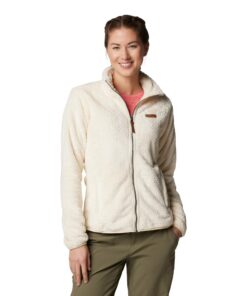 Columbia Blouson Molletonné Polyester Femme Hiver Chauffant Fonctionnel