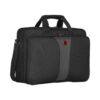 Wenger Legacy 16 Sac à Bandoulière Portable Noir Hommes Femmes Bureau Voyages d'Affaires 15L Organisateur Noir 600648