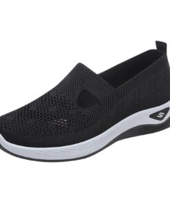 AEGJEGVD Chaussures Femme Confort Chic Baskets Orthopédiques à Plateforme pour Femmes, Respirantes et Légères Outdoor et