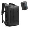 Sac à dos DUNSBY sous vide hashMapseau extensible pour hommes et femmes, 60L, valise approuvée par la compagnie aérienne