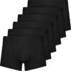 CINCAO Lot de 6 Caleçons Homme Coton Confortables et Bien Ajustés - OEKO-TEX STANDARD 100