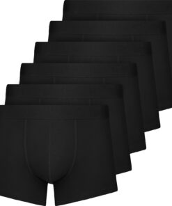 Boxer Homme Confortables et Bien Ajustés, Coton, Lot de 6, OEKO-TEX STANDARD 100