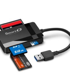 SmartQ C368 USB |0 Lecteur de carte SD Plug N Play compatible Apple et Windows