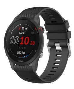 Bracelet Wanme Compatible avec Garmin Compatible avec les montres Forerunner 255, Vivoactive 4, Venu 3, Venu 2 et Foreru