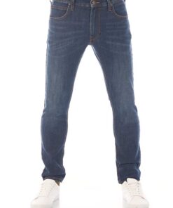 Jean slim fit Lee Luke fuselé homme, bleu, noir, gris, taille 39/48