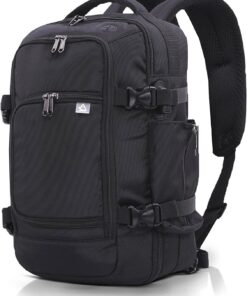 Sac à dos Ryanair Aerolite YKK | Lightweight | Voyageurs | Week-end | Toujours ferme | 40 x 20 x 25 cm | Sac à dos venti