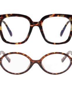 Lunettes Rétro Anti-Lumière Bleue pour_mode_Femme_Une_Pièce_Ovale_et_Carrées_Lunettes_D'Ordinateur Lunettes Retro Ant