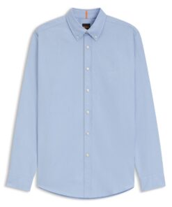 BOSS Hommes Rickert M Chemise Regular en Coton Oxford Chemise Chemise Homme Occasionnelle Style Classique