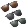 Agogue 3 Pièces Clips Lunettes de Soleil pour Femmes - Conduite, Mode, Activités Extérieures