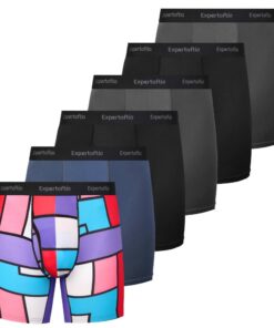 Boxer Homme Sport Fonctionnels Lot de 6 Respirants avec Ouverture