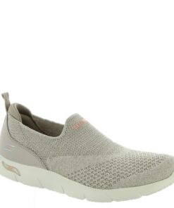 Skechers Femme 104164 TPE Walking-shoes Taupe Heathered Knit Peach Trim 39 EU