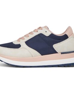 LUCKY STEP Chaussures de Marche Femmes Baskets Plates Mode Décontractées Lacets | Escalade Chaussures Femme