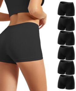 Channo Culottes Shorts Confortables et Douces en Nylon sans Coutures pour Enfants lors de Activités Douces et Relaxantes