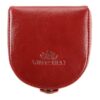 Portefeuille WITTCHEN Rouge Cuir de grain 8 x 7.5 cm - Collection Italie - Top Trend 21-2-156-3