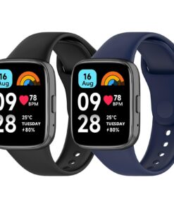 Redmi Watch 3 Active Bracelet Wanme Sport Doux Respirant SiliconeCompatible avec Xiaomi