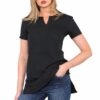 Tunique de salon de spa pour femme en box code, professionnelle, esthétique, pour coiffeurs et esthéticiennes, travail,