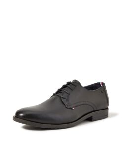 Tommy Hilfiger Homme Core Hilfiger LTH lace up shoe pour hommes Fm0fm03955 bottines de derby en cuir véritable