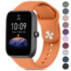 Bracelet Amazfit Bip/Bip 3/Bip 3 Pro compatible femme homme en silicone d'origine