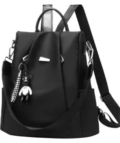 Eshow Petit Sac a Dos Antivol Femme Élégant et Léger pour Voyage et Travail