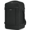 Sac à Dos Voyage ECOHUB Ryanair, Léger et Doté de Compartiments 3D pour Portable, 20L Noir Global Recycled Standard Ve