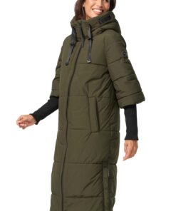 Titre SEO optimisé : Veste d'hiver matelassée Navahoo B988 chaudes pour femmes - Isolante - Idéale pour l'hiver - Rembou