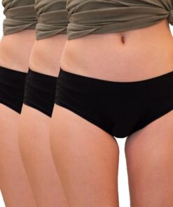 Culottes menstruelles invisibles sans couture - Protection lavable & écologique - Flux léger à abondant - Absorbantes &