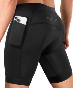 Titre SEO optimisé : Short de cyclisme Niksa pour homme avec rembourrage 5D respirant et poches