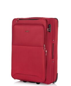 Valise OCHNIK Grande Rouge Nylon Haute Qualité.large, robuste, grande capacité.dimensions 74x46,5x31,5 cm, couleur rouge