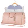 Sacs de Voyage Pliables PinDaito Rose - Capacité Haute, Duffle Bag femmes, Sac Femmes Imperméable