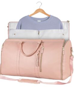 Sacs de Voyage Pliables PinDaito Rose - Capacité Haute, Duffle Bag femmes, Sac Femmes Imperméable