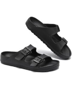 YUHITYGZGS Sandales Confort Femme Homme Été Sandales Orthopédiques Plage Piscine Tongs Claquettes Foam Slides Eva Chauss