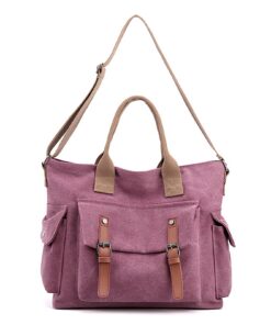 FANDARE Retro Violet Crossbody Bag Femme 10.5 Pouces Tablette École Voyage Achats