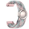 Bracelet en nylon tressé pour femmes et hommes 18mm 19mm 20mm 22mm fermoir rapide rond elastique