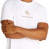 **Calvin Klein Tee-Shirt Homme Manches Courtes en Coton Respirant - Mode et Confort Tous Les Jours**
