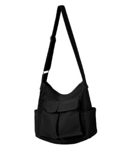 Sac Bandoulière TibroniGrand Pour Femme, Sacs Bandoulière Homme Cours Lycee, Sacs Messenger Idéaux Pour Voyage et Travai