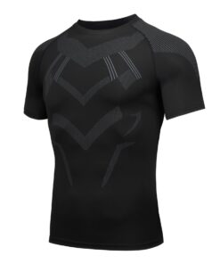 AMZSPORT Chemise de Compression pour Homme - Séchage Rapide et Polyvalente Baselayer Haut