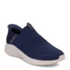 Skechers Ultra Flex |0 Smooth Step Hands Free Slip-ins Mocassins Homme Navy Knit/Trim 43 EU
