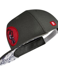 Nebelkind Casquette Snapback Unisexe Gris Taille Réglable Style Streetwear Casquette de Baseball Visière Droite