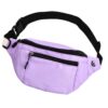 Dokeno Sac Banane Imperméable Femme Homme Randonnée Course à Pied Cyclisme (Violet)