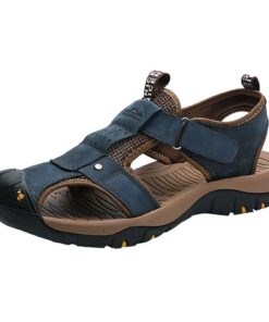 Talons Hauts Blancs Respirants pour Hommes en Coton, Chaussures de Plage Décontractées | Chaussures de Plage Décontract