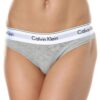 Calvin Klein Femme String Tanga Blanc Élégant pour Femmes enété