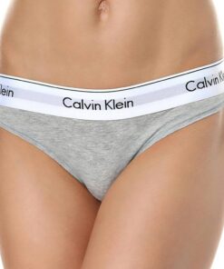 Calvin Klein Femme String Tanga Blanc Élégant pour Femmes enété
