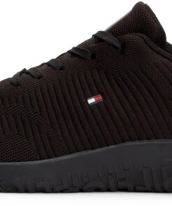 Tommy Hilfiger Baskets Homme Corporate Knit Rib Runner Élégant et confortable pour le quotidien Taille disponible : S, M