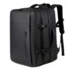 Sacs à dos de voyage antivol Noir, sac à dos portable avec séparation sèche et humide, sac à dos de voyage extensible av