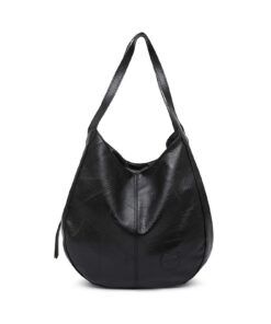 NICOLE & DORIS Sacs Hobo Femmes en Cuir Souple | Sac Porté Épaule Retro Cours Fille | Sac à Main Décontracté Shopper