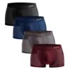BOXYR boxer en bambou lot de 4 homme doux comme de la soie et respirants S-3XL