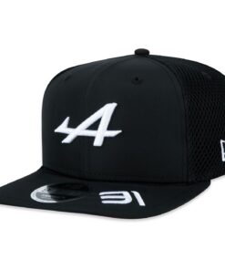 Chapeau New Era 9Fifty Mesh Snapback Cap F1 Alpine Esteban Ocon - Conducteur - Course de Formule 1 - Comfort - Taille Un