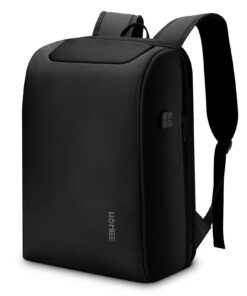 Sac à dos HOMIEE résistant à l'eau pour ordinateur portable et hommes, idéal pour voyage avec port USB