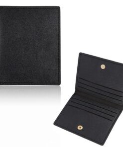WKRTDY - porte-cartes en cuir homme, anti-piratage RFID, haute qualité, pochette bancaire noir, 8 emplacements pour cart
