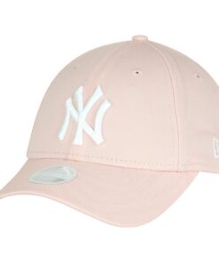New Era WMN Essential 940 NY Yankees Optic White Casual Cap pour Femmes Élégant, Blanc, Taille Unique